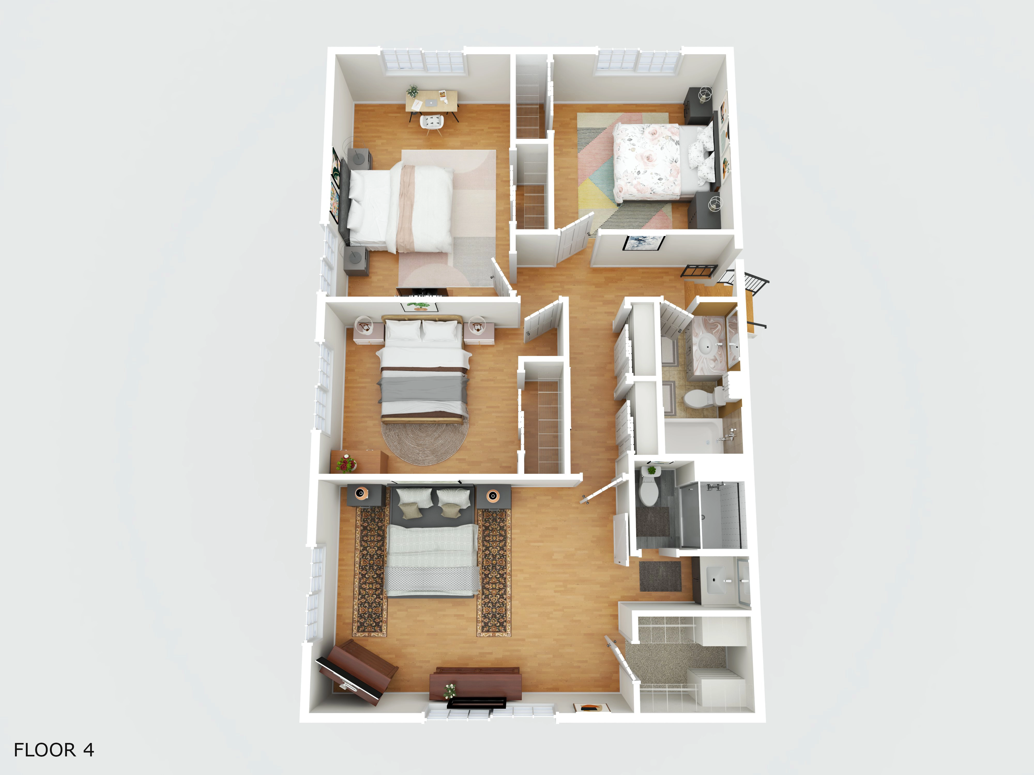 3-D Floor Plan