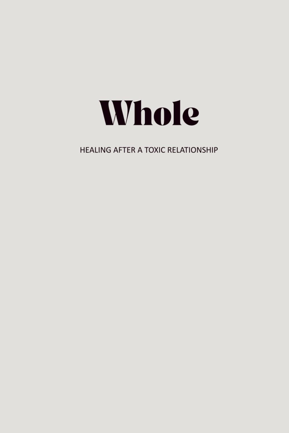 WHOLE Journal Cover