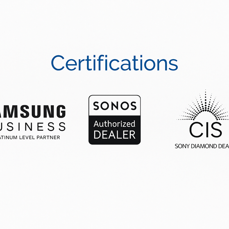 Certifications