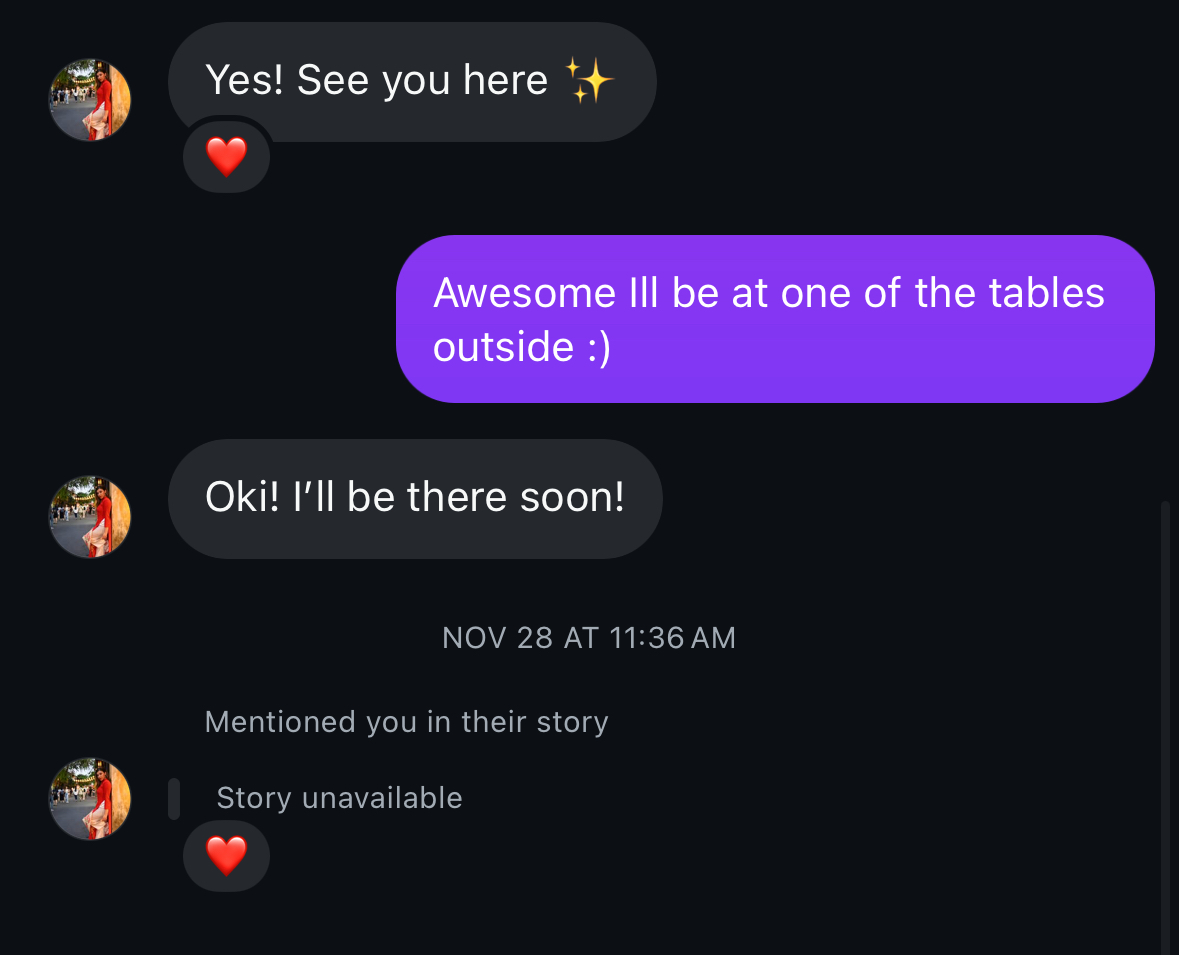 She's here 3