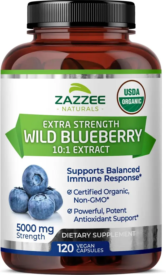 Zazzee Blueberry Extract Product
