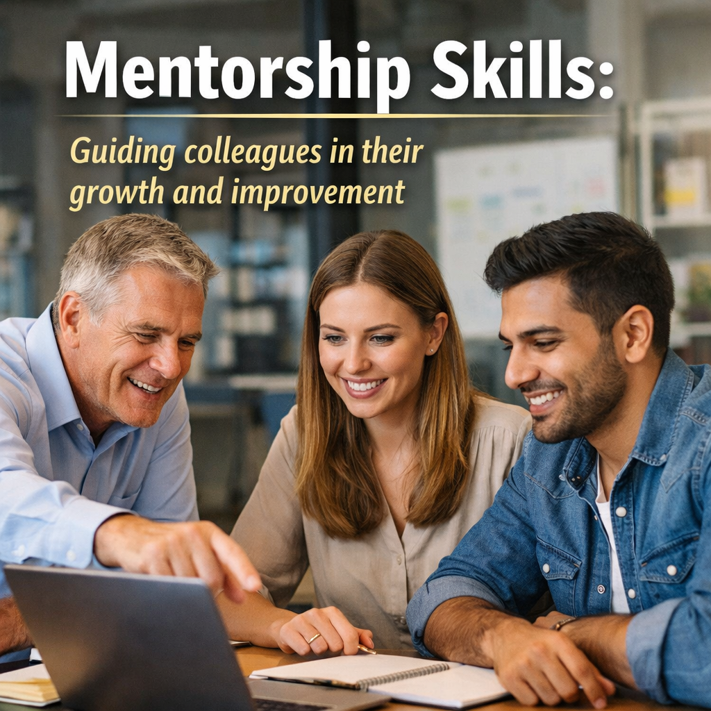 Mentorship Skills: Guiding colleagues in their growth and improvement