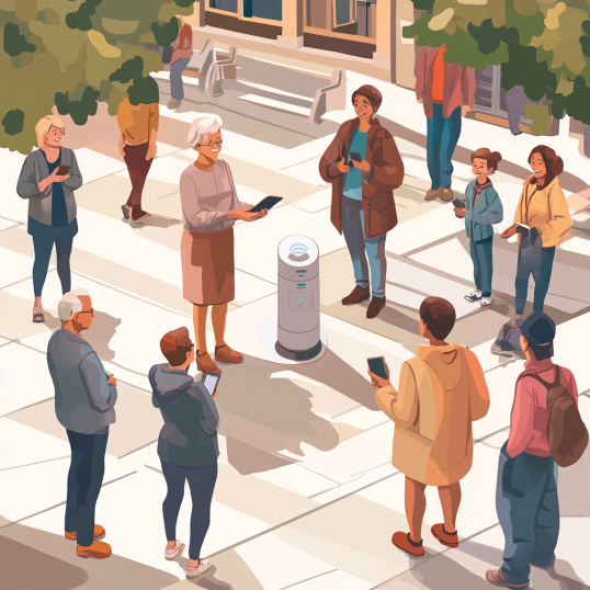 AI Voice Agent Communicating in Multiple Languages to Citizens with Different Ethnic Backgrounds