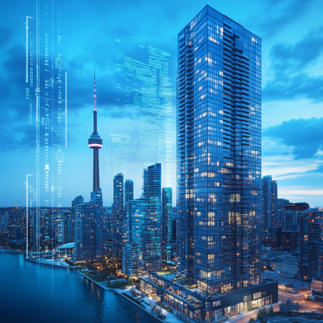 Toronto CN Tower Condo Real Estate Market AI Data