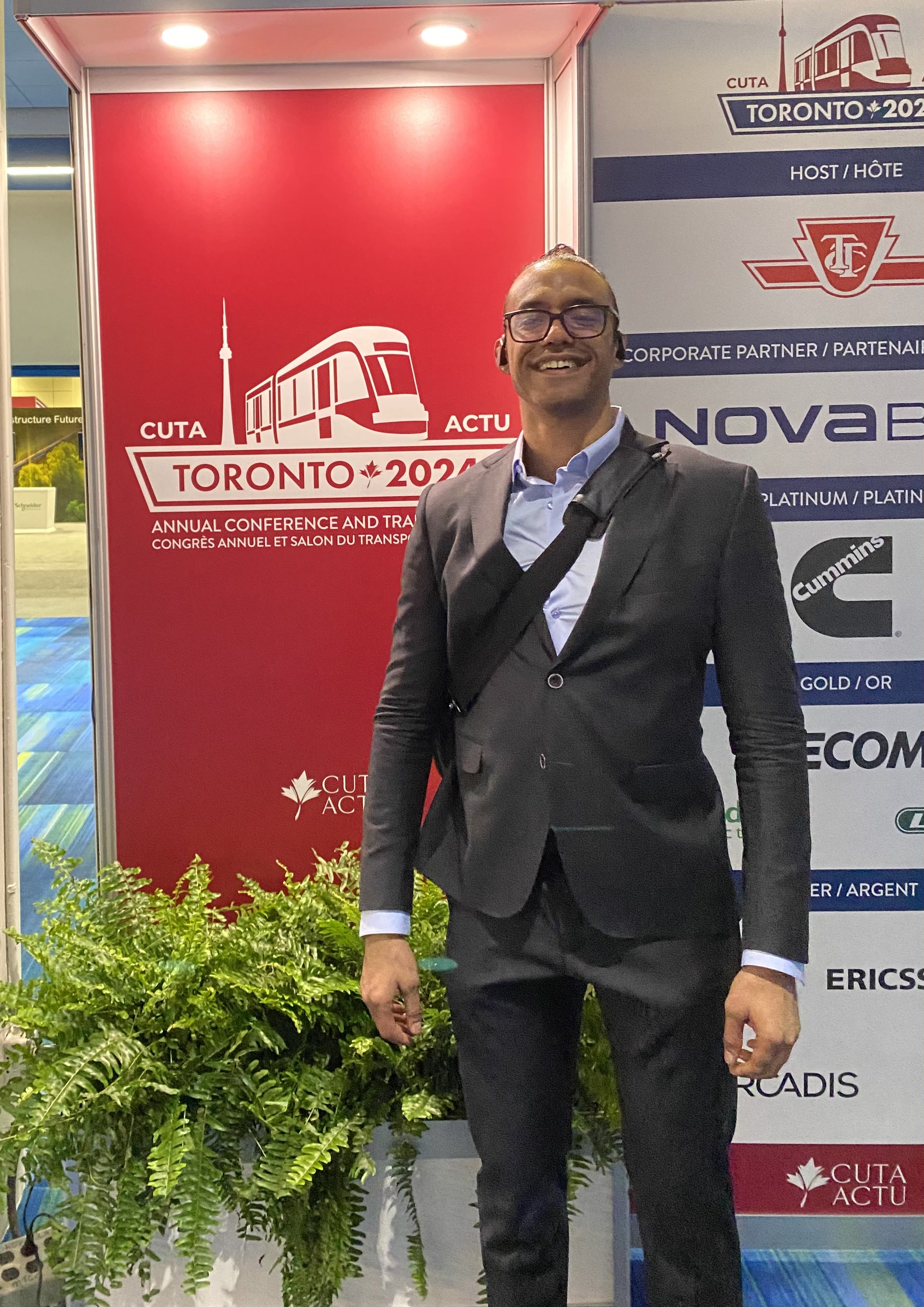 Alex Masters Lecky Peak Demand AI Agency Attends CUTA Transit Agency Conference Ontario Canada 2025