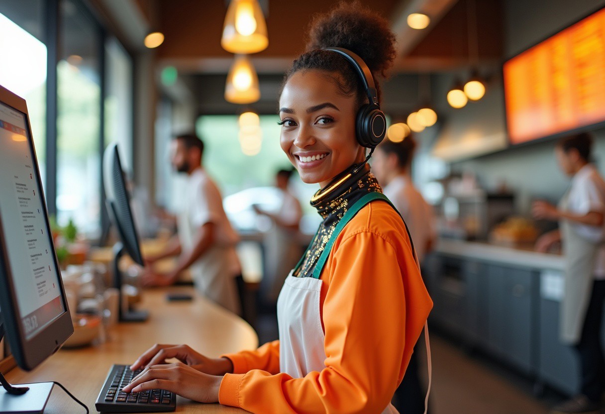 Staff Saves time and energy while AI handles mundane questions or inquiries about restaurant hours and menu