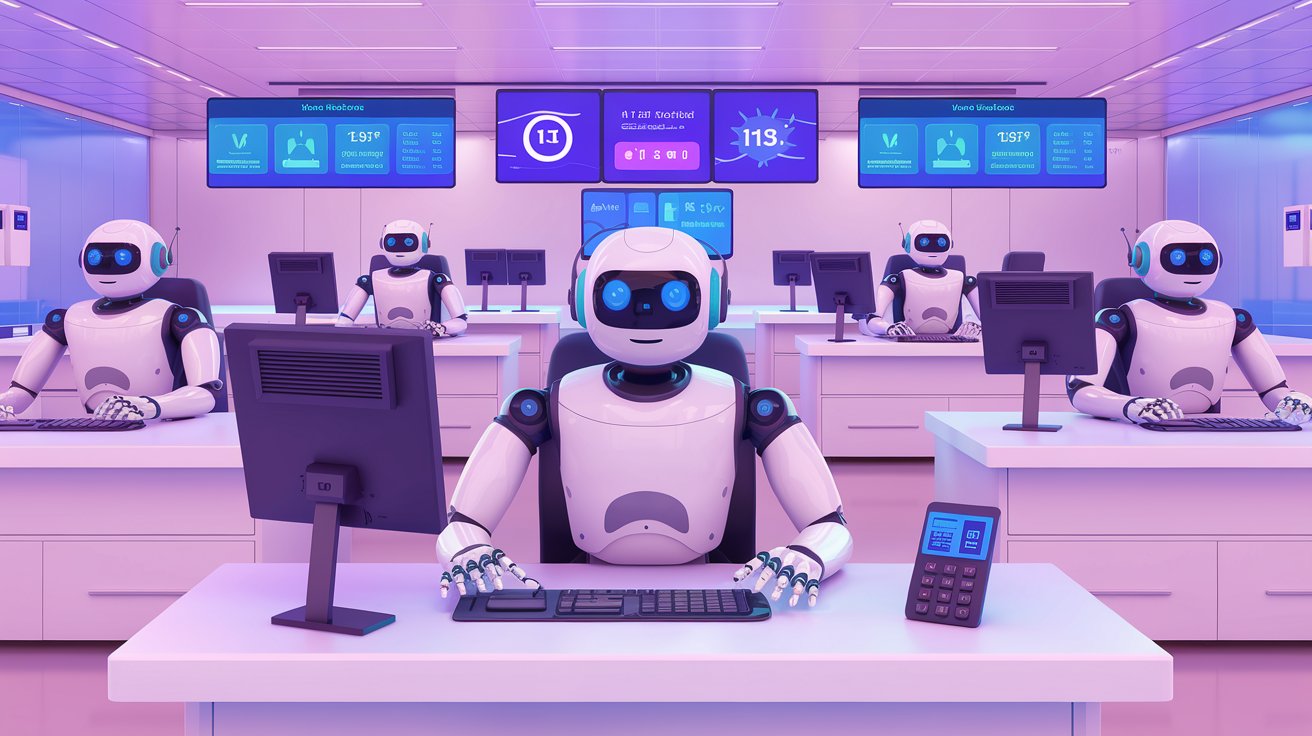 ai robot call centre