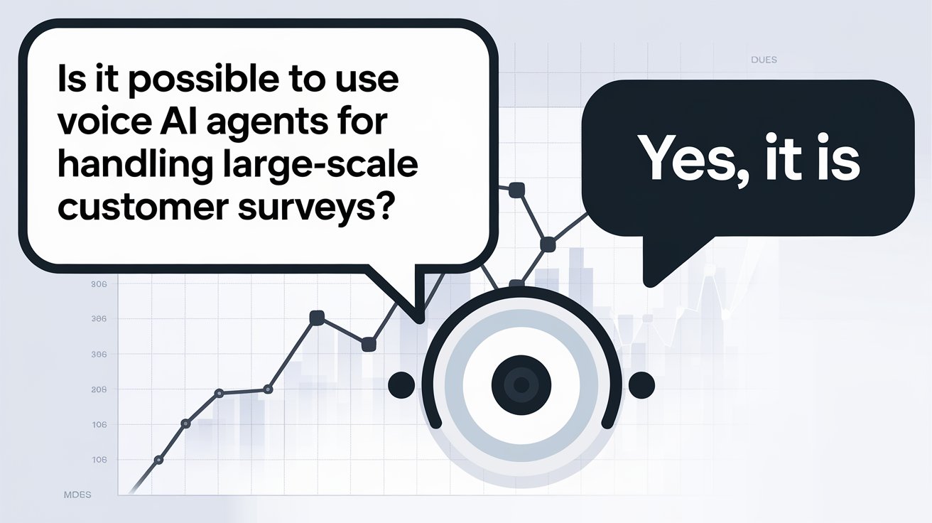 How Voice AI Agents Can Automate Large-Scale Customer Surveys