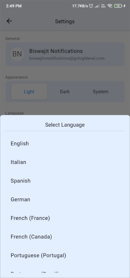 Multilingual Support 🌍 We're embracing diversity with our app now supporting 13 languages!