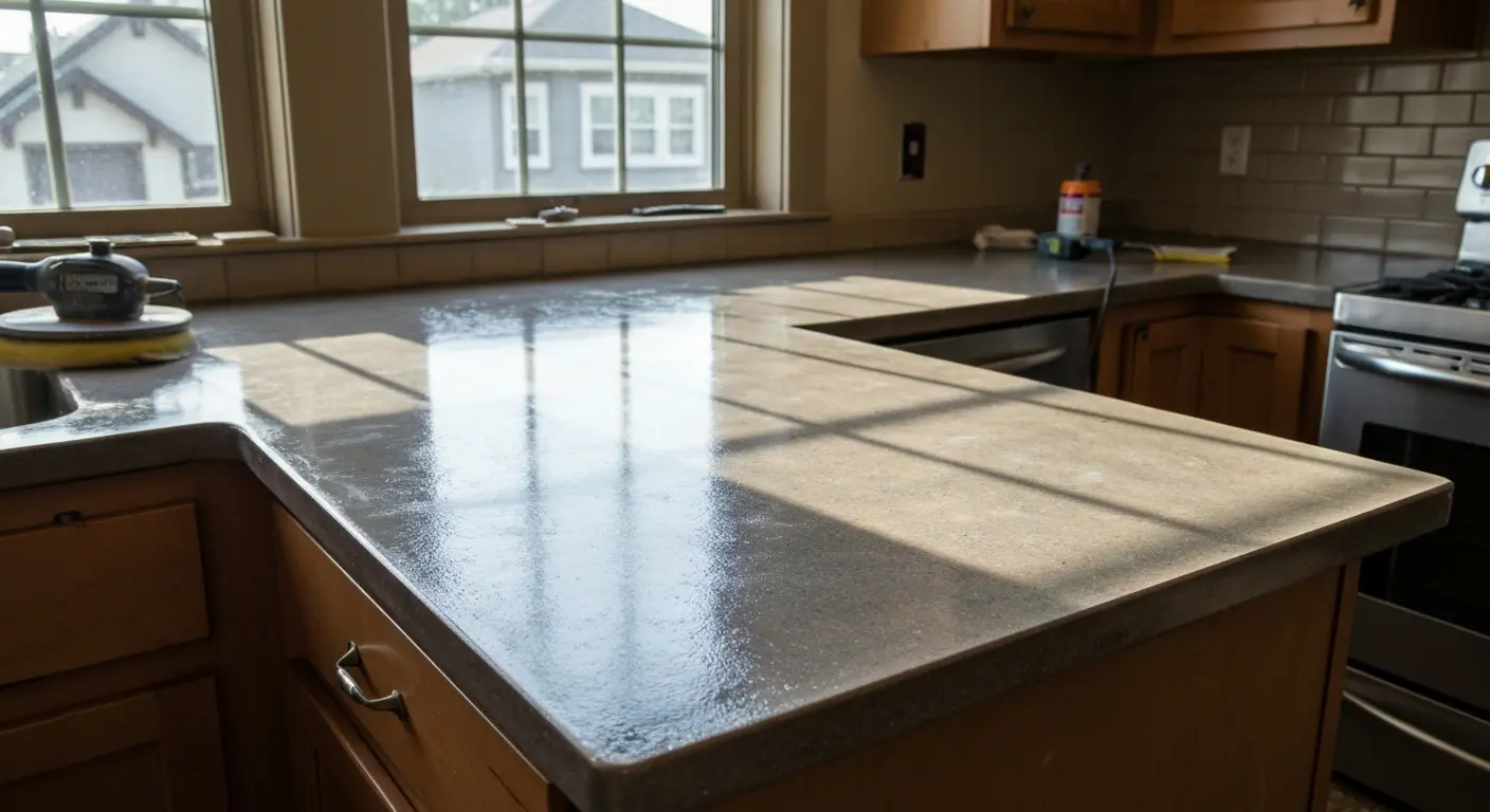 Epoxy countertop