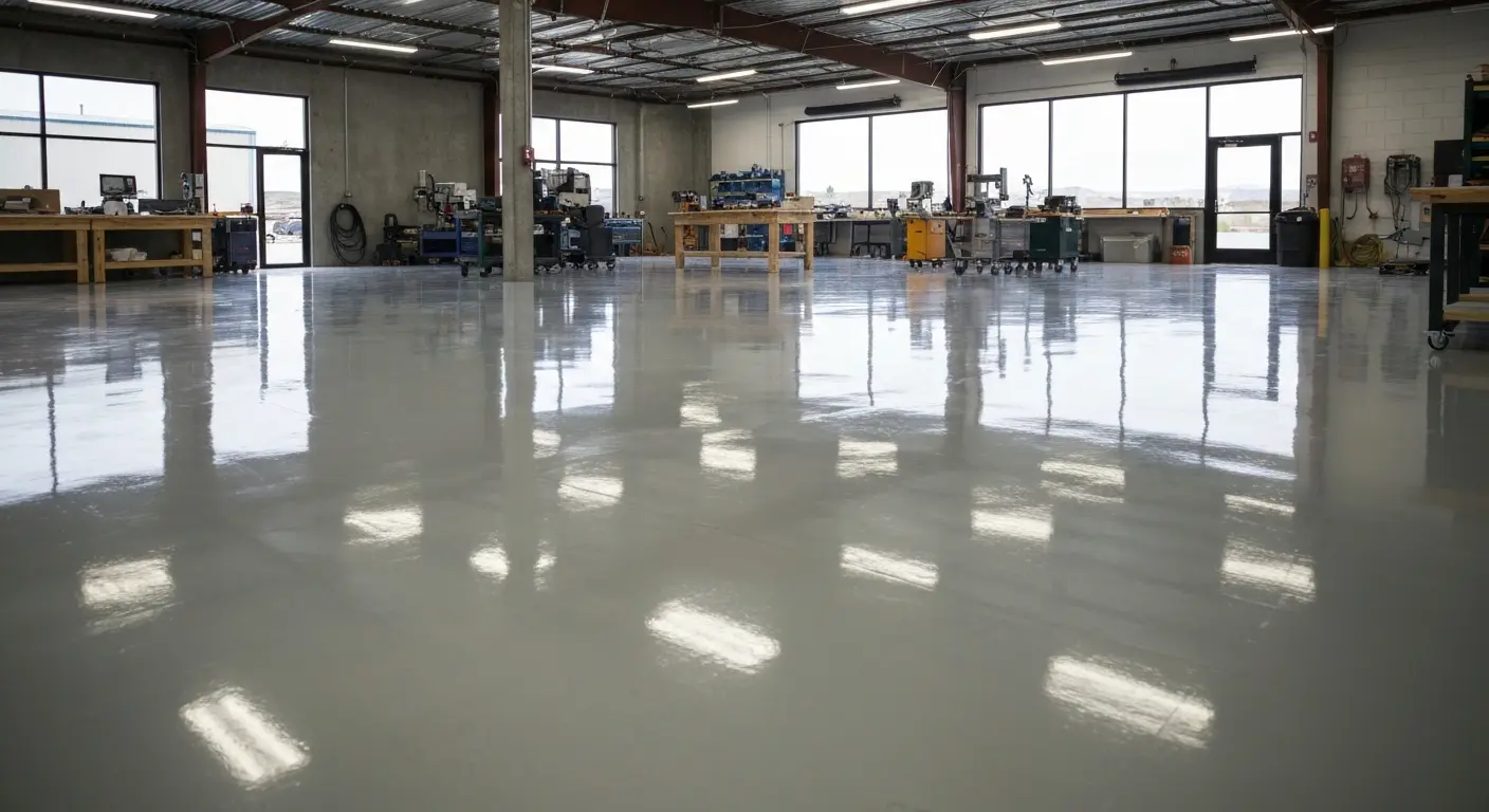 Commercial epoxy floor