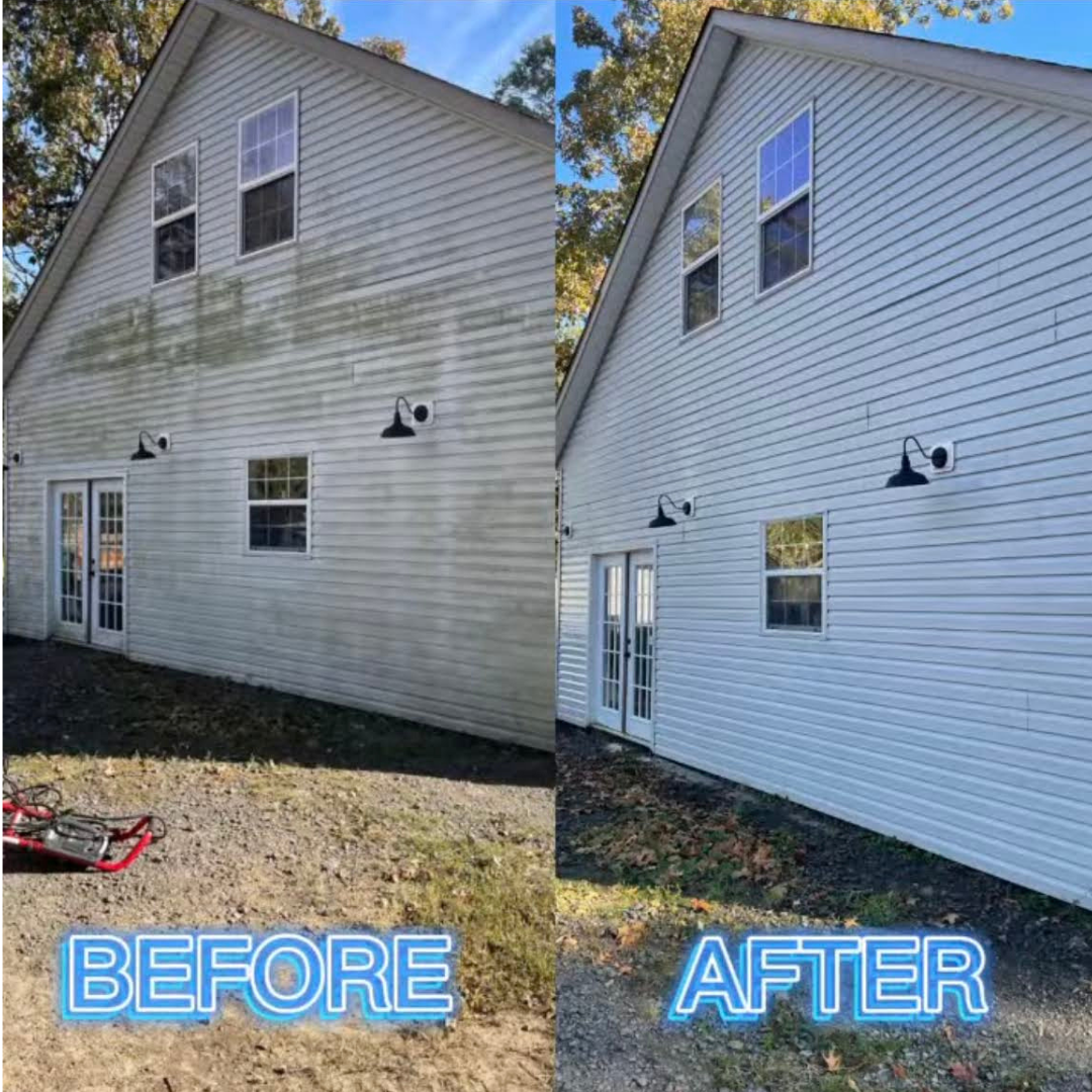 pressure washing