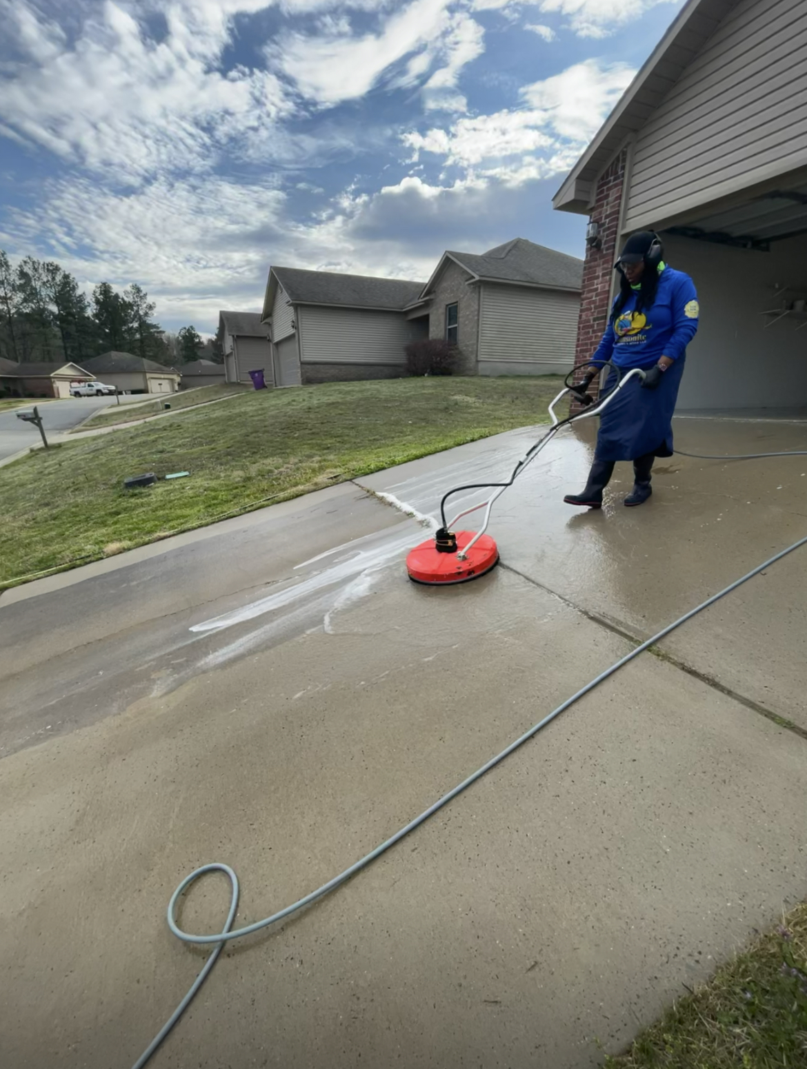 driveway cleaning