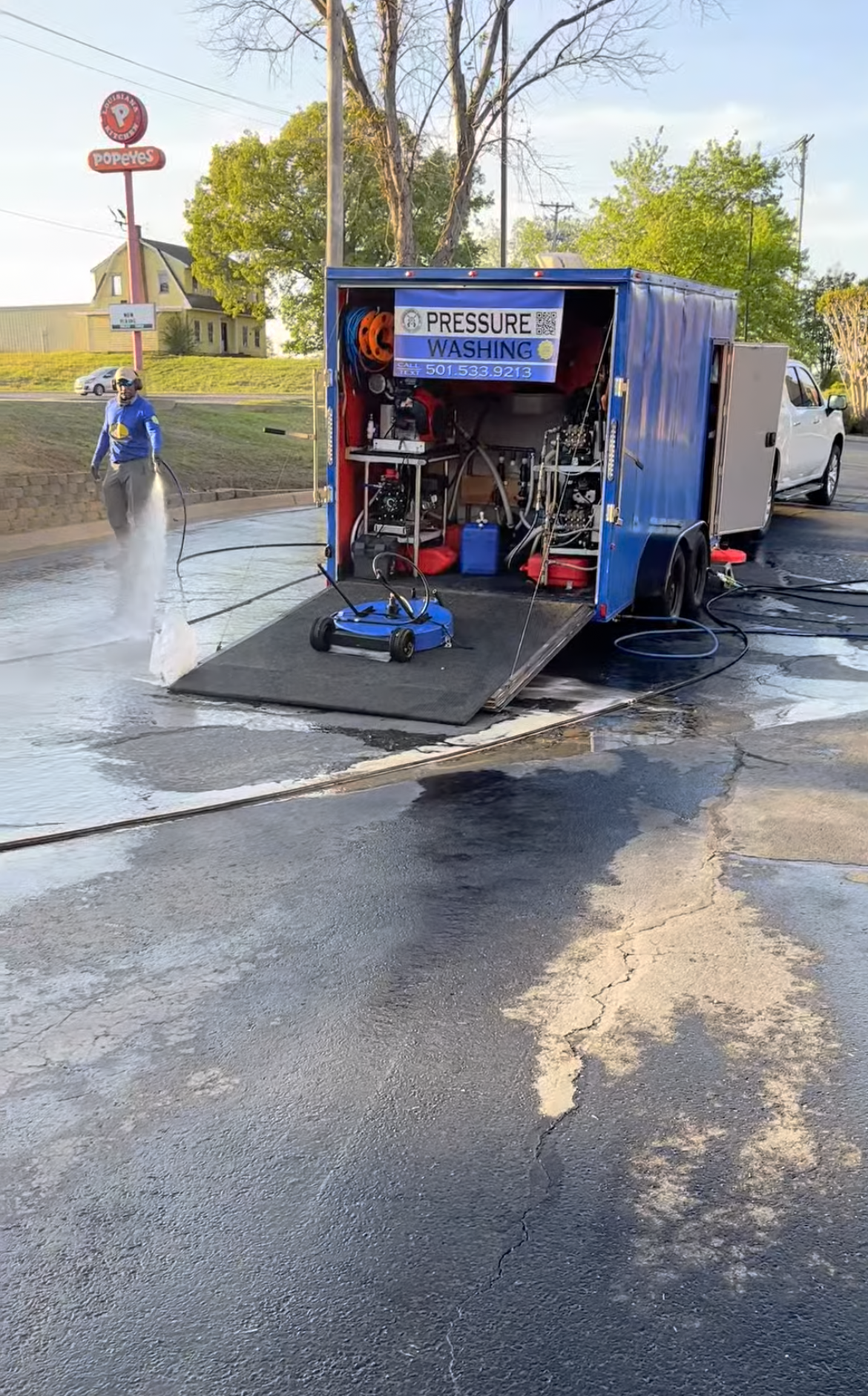 concrete cleaning