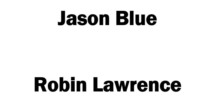 Jason Blue Robin Lawrence logo
