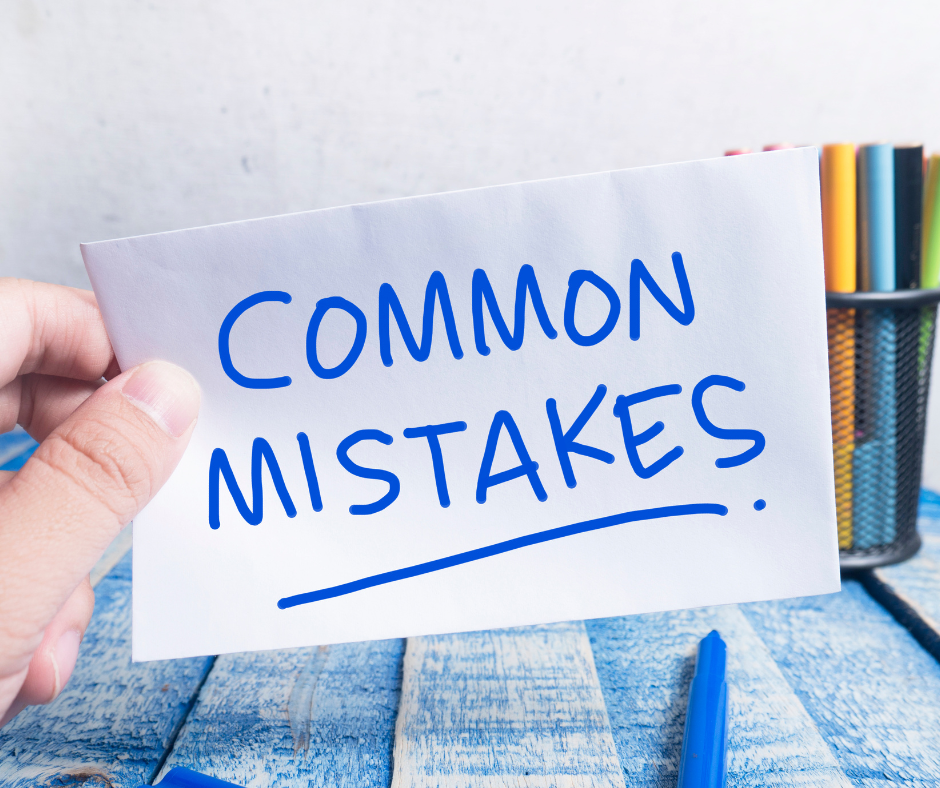 common mistakes 