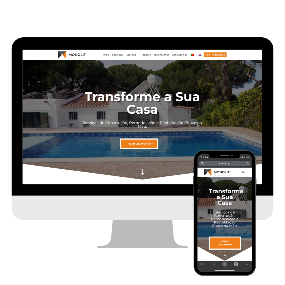 Monolit Construction – From Zero to Professional Digital Presence in 14 Days Monolit Construction – From Zero to Professional Digital Presence in 14 Days
