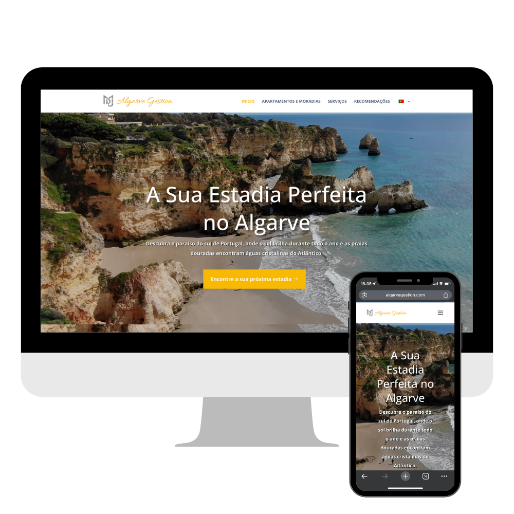 Algarve Vacation Rental Management Website Development Algarve Vacation Rental Management Website Development
