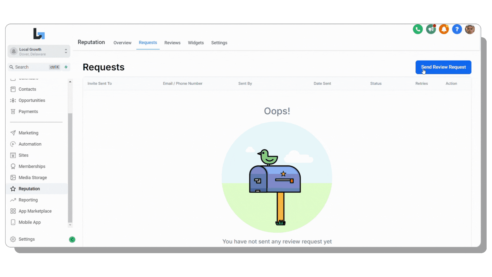 Sending-a-quick-review-request