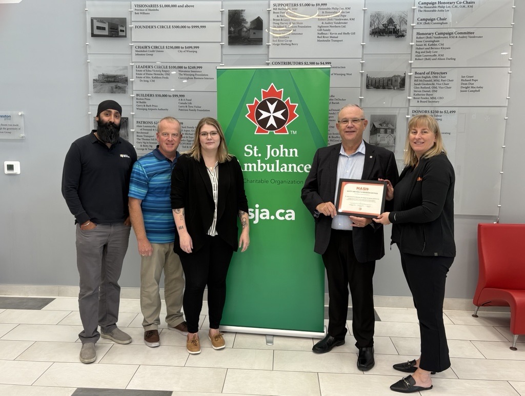 St. John Ambulance Achieves MASH Certification