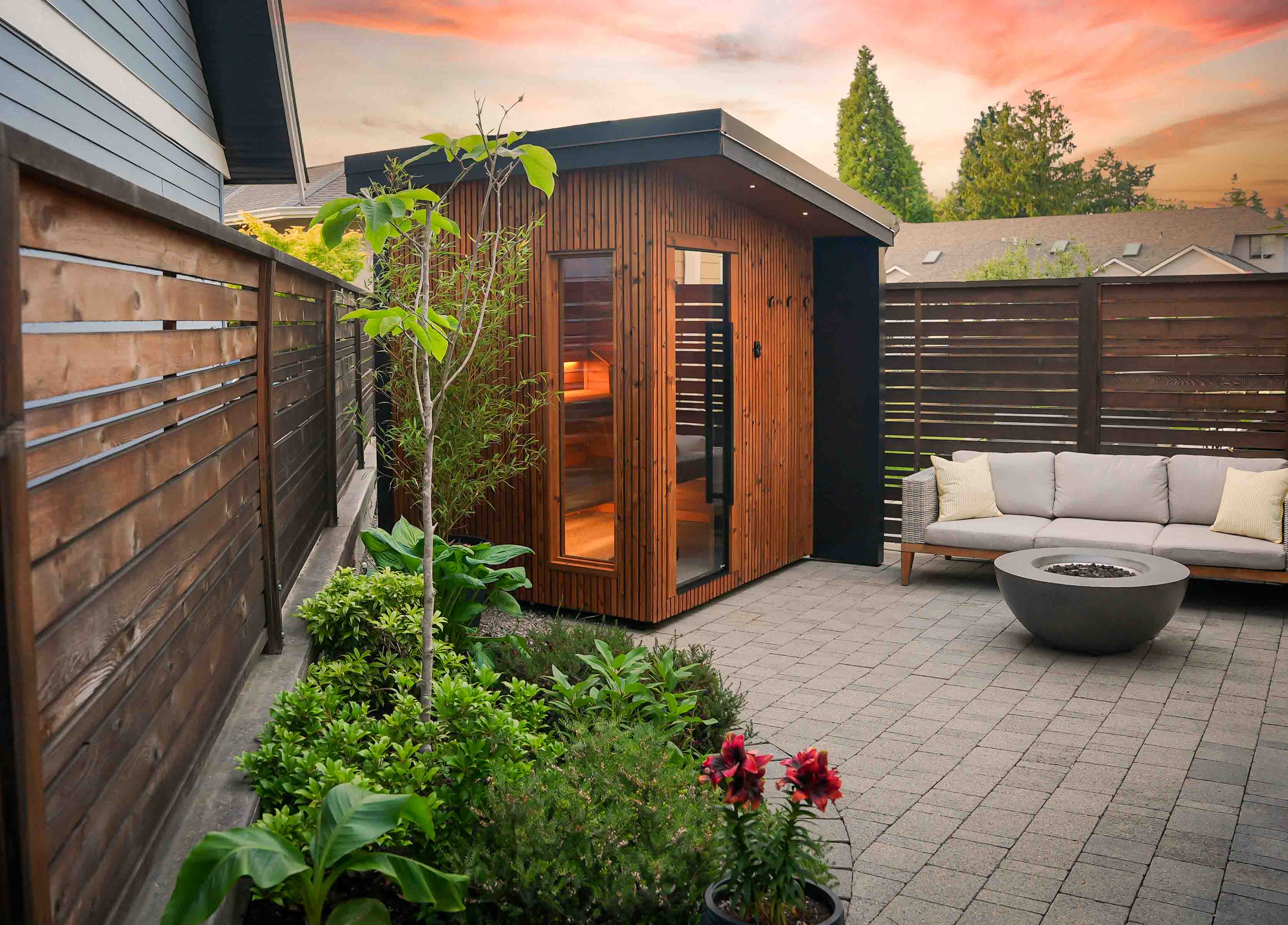 Luxury sauna 1