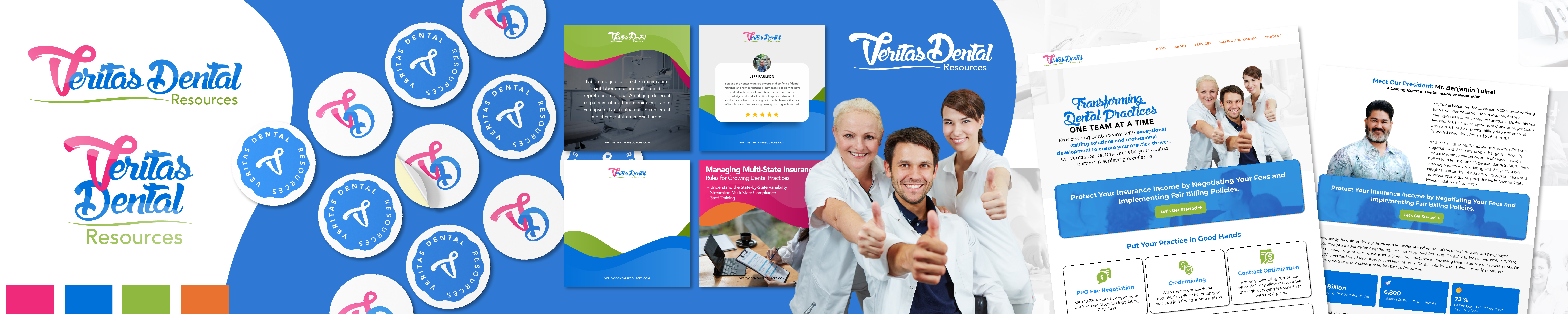 Case Study: How BrandBuilderAI Supported Veritas Dental Resources with Branding, Web Design and Comprehensive Service Case Study: How BrandBuilderAI Supported Veritas Dental Resources with Branding, Web Design and Comprehensive Service
