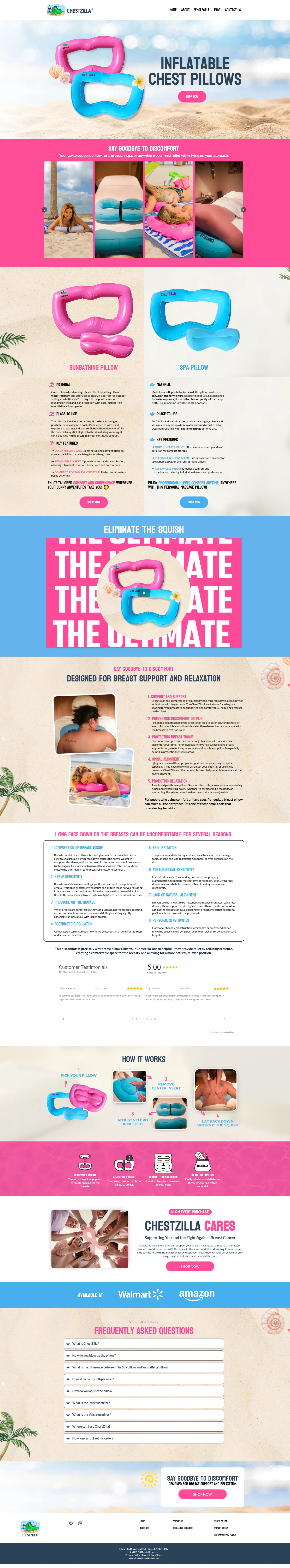 ChestZilla webdesign