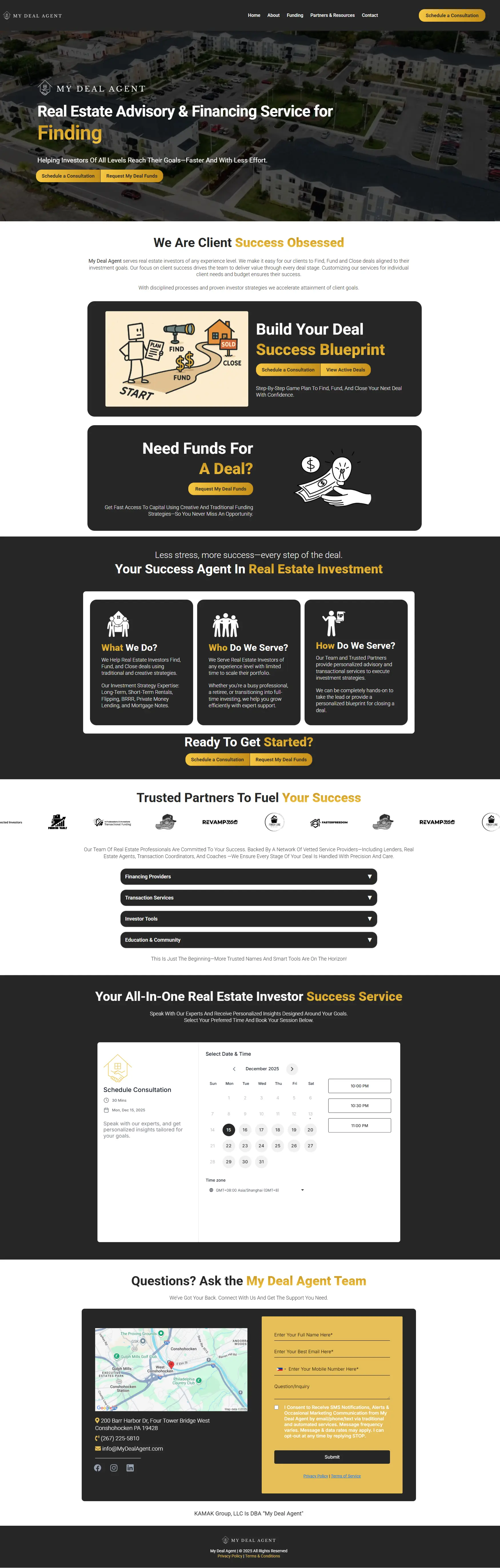 My Deal Agent webdesign