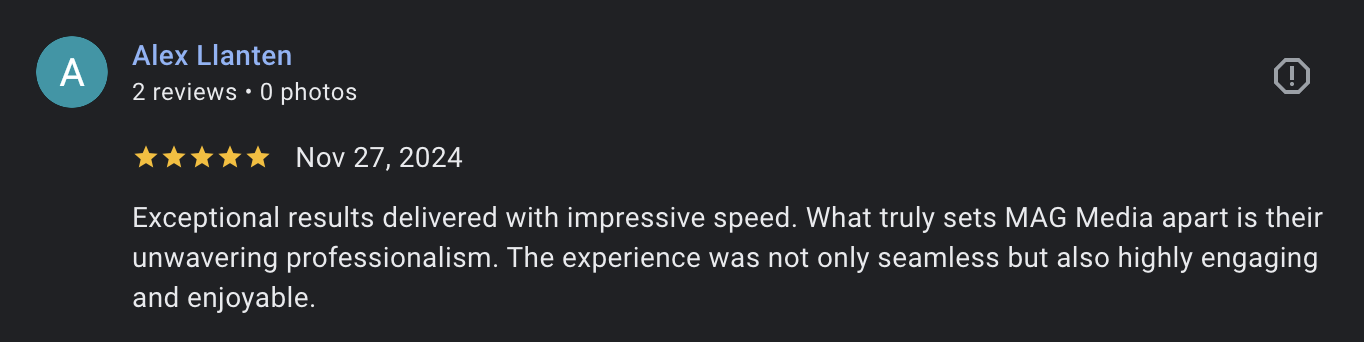 MAG Media results screenshot 4