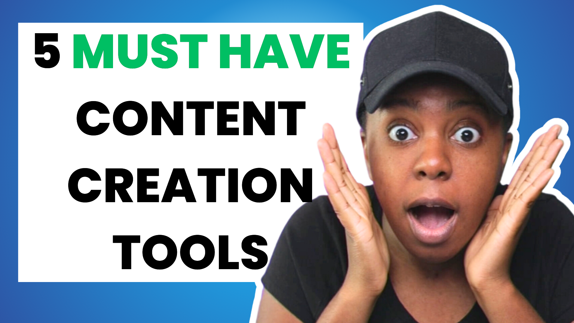 5 MUST HAVE Content Creation Tools