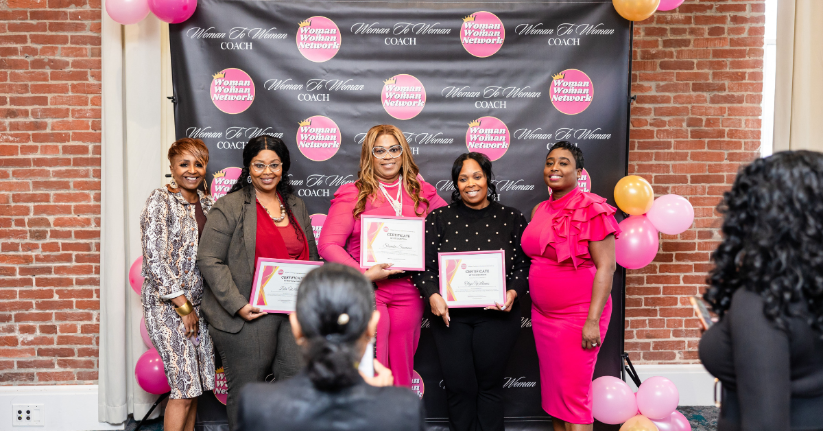 Some of the honorees at Woman To Woman Conference