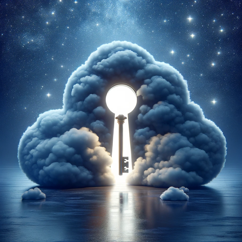 A Key in a Cloud