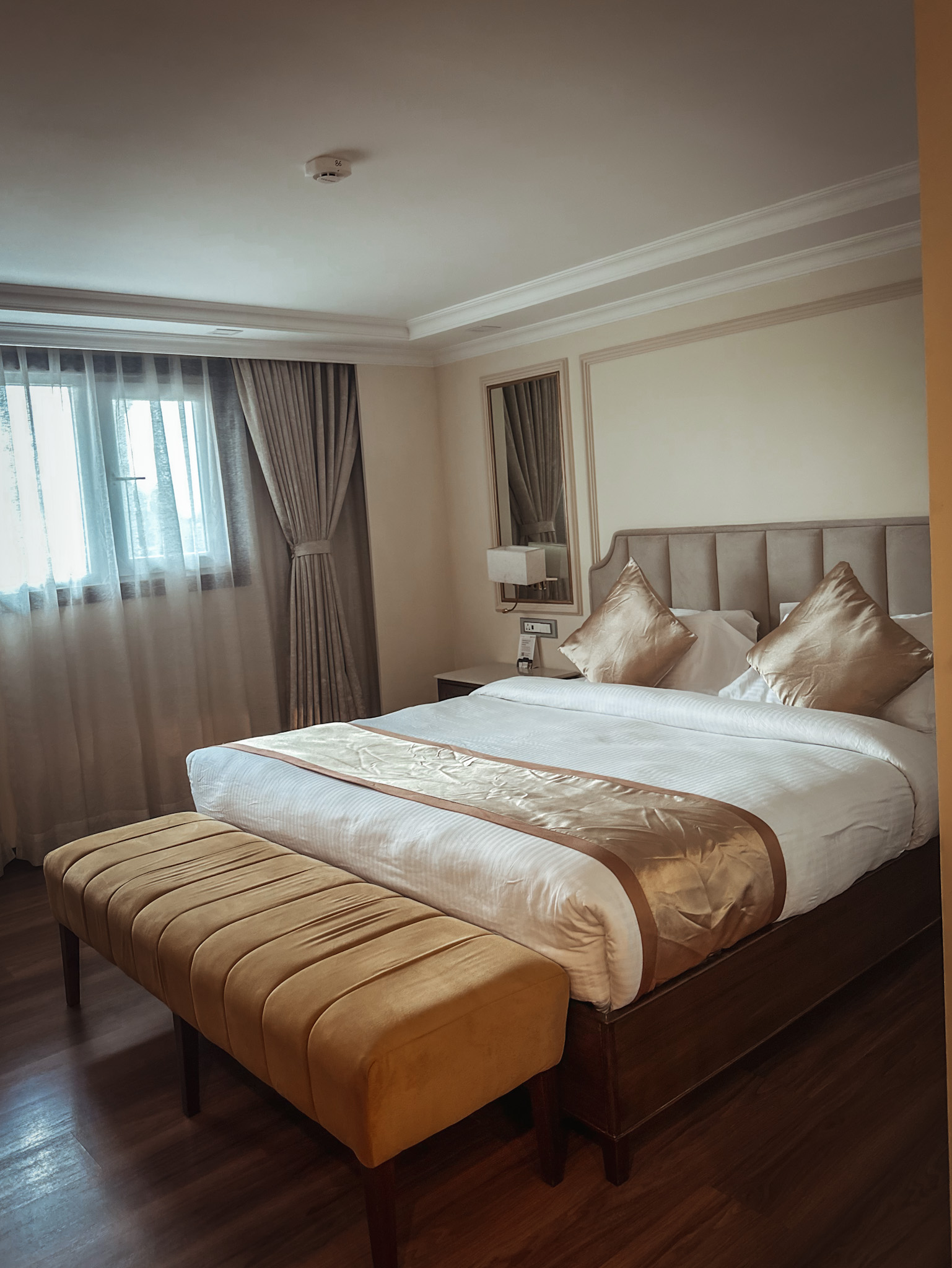 rooms at hotel shanker in kathmandu, nepal