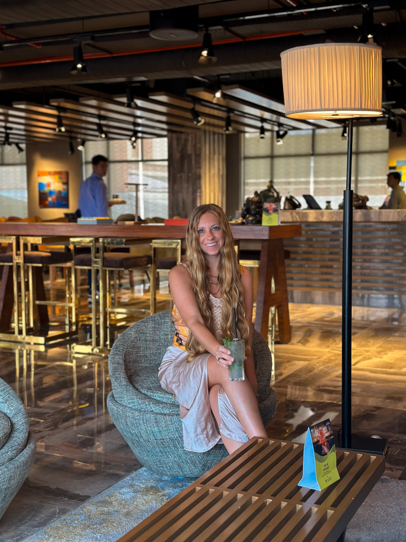 common area at Marriott bonvoy Aloft Kathmandu Thamel