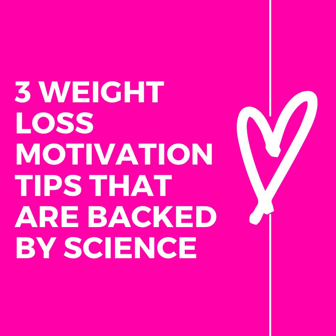weight loss motivation tips