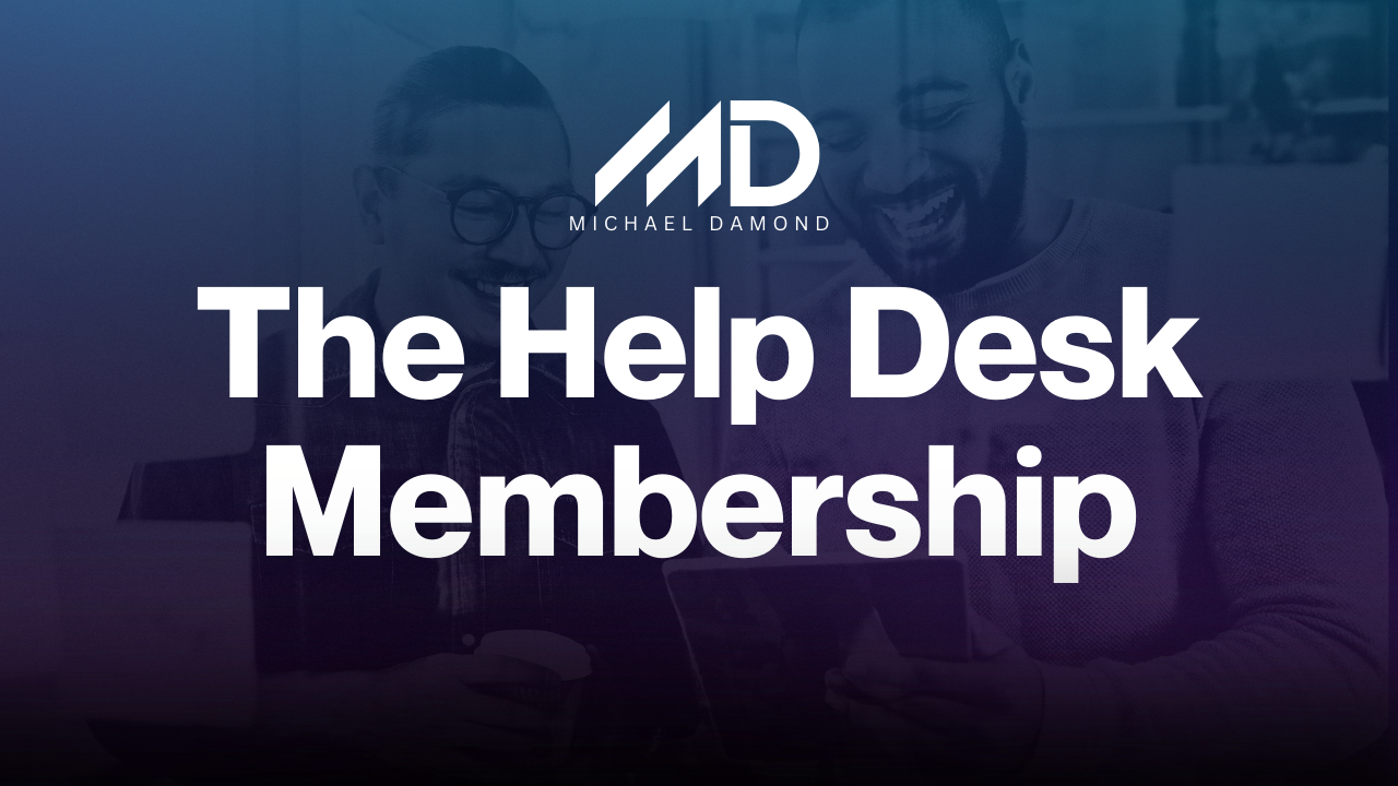 Join the Help Desk Join the Help Desk