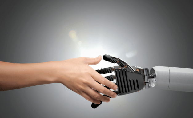Human and Robot Handshake Human and Robot Handshake