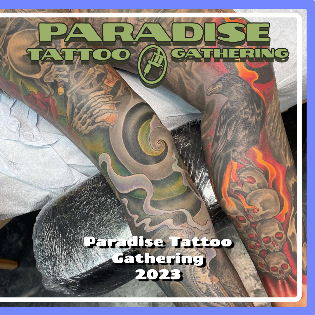 Pete Stobierski is tattooing at Paradise!