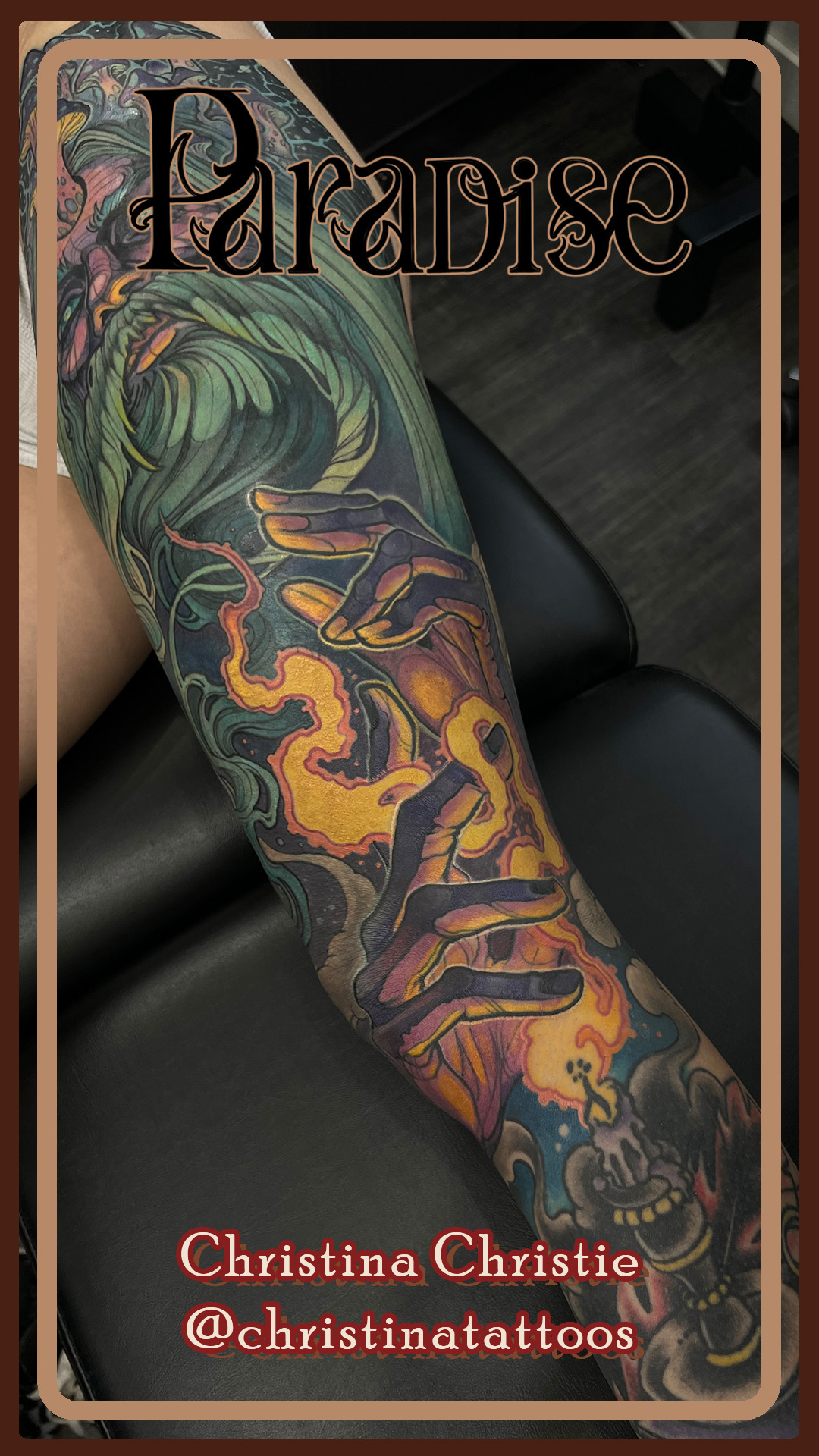 Christina Christie Color Tattoo Artist