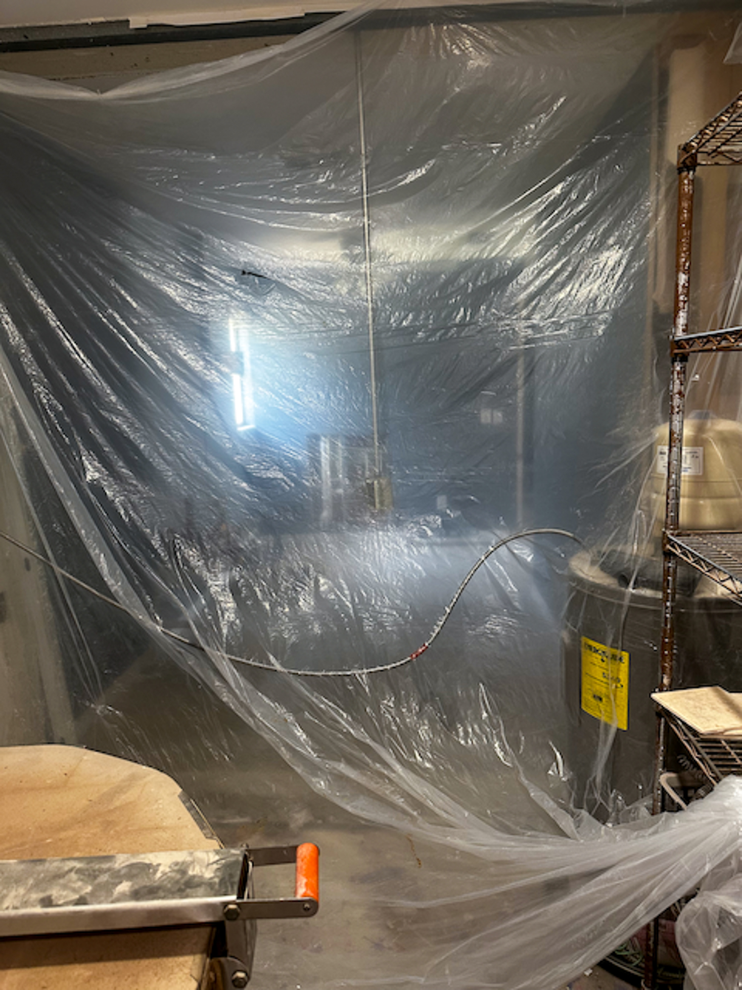 Kiln Wall Down