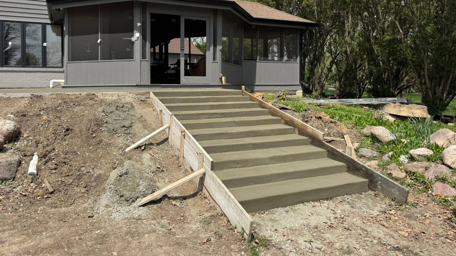 Concrete project work by JLP Concrete