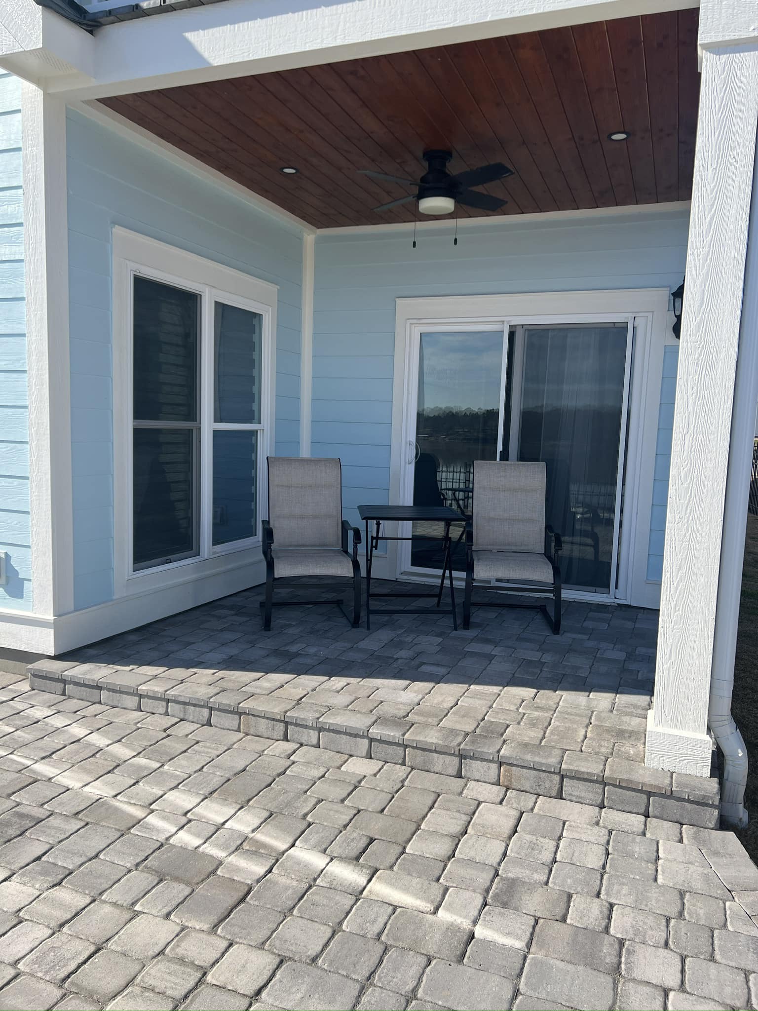 Patio installation Greenwood South Carolina JMP Construction