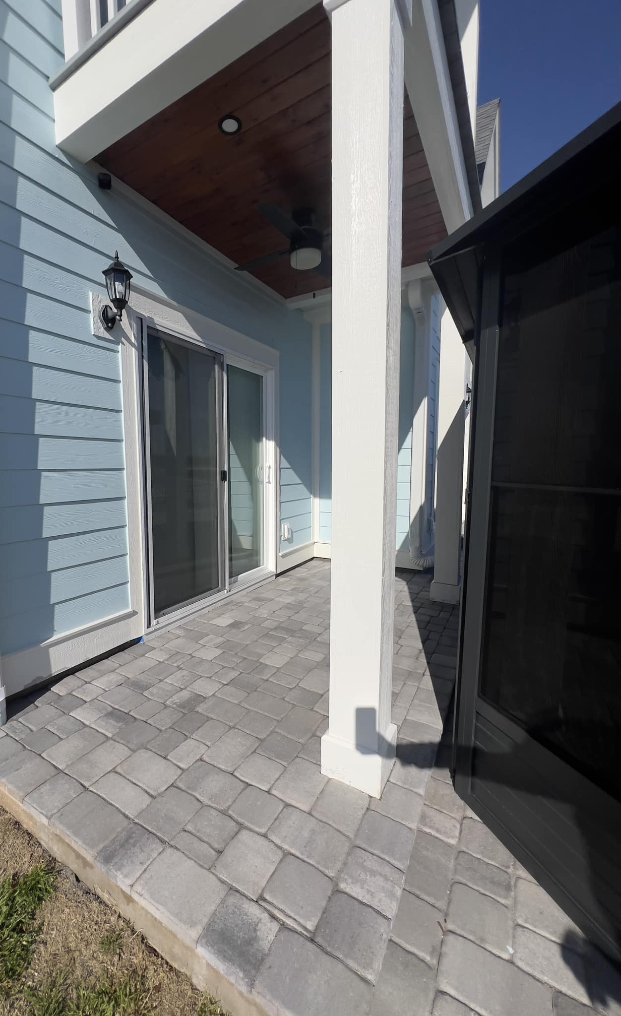 Completed patio project Greenwood South Carolina JMP Construction