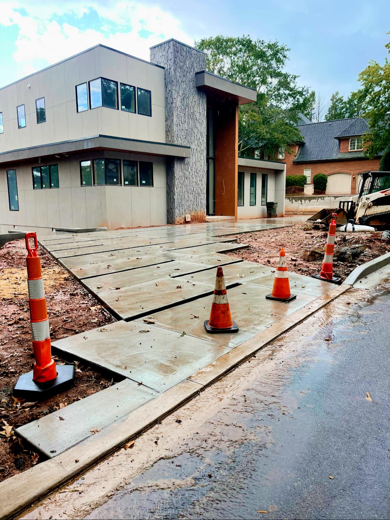 Residential concrete project Greenwood South Carolina JMP Construction