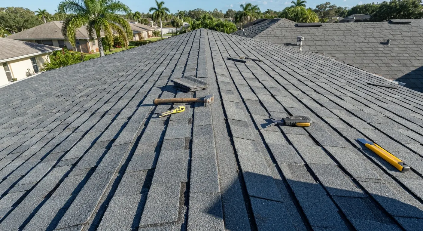 Roof replacement project