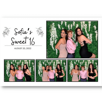 Glam Photo Video Booth For Milecofsky Family Reunion At Sheraton Hotel  Eatontown NJ - Best Wedding Photography Videography NJ NY Photo Booth