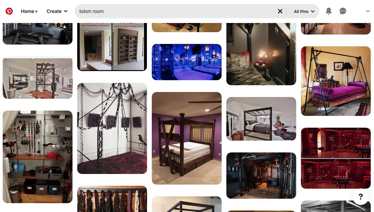 BDSM room inspiration on Pinterest feed BDSM room inspiration on Pinterest feed
