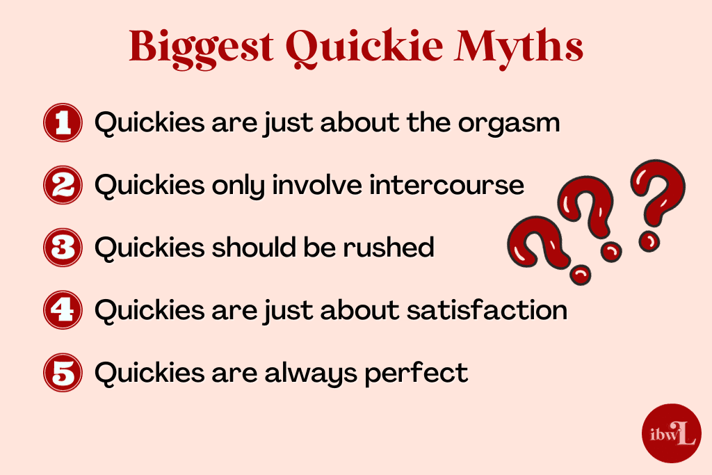Biggest quickie sex myths Biggest quickie sex myths