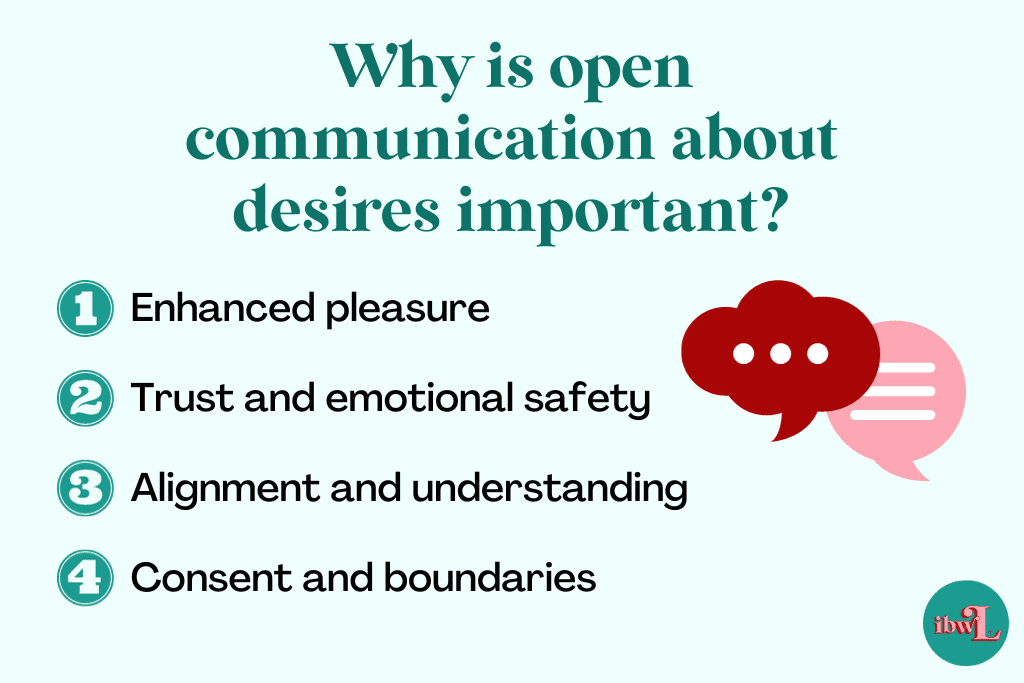 Why is communicating sexual desires important Why is communicating sexual desires important