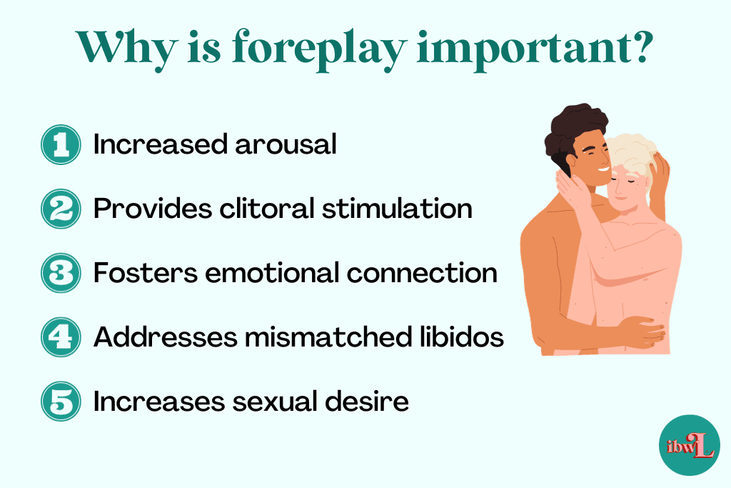 List of the benefits of foreplay List of the benefits of foreplay